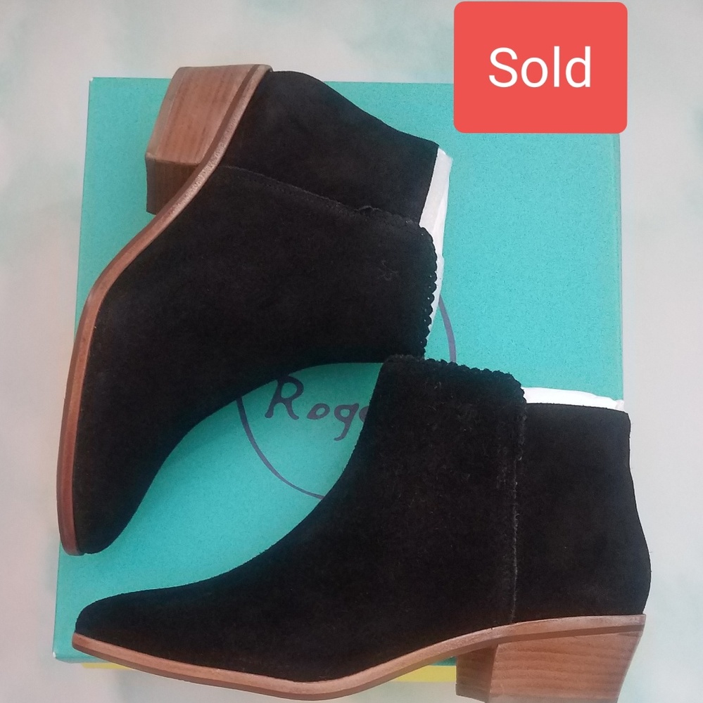 🍁Jack Rogers Womens Bailee Suede Bootie